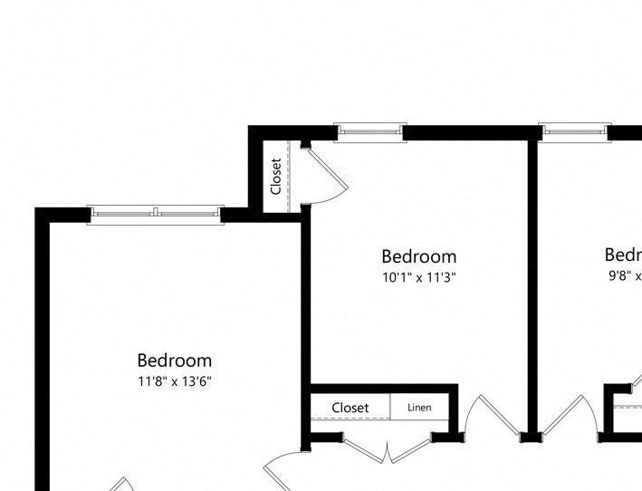 Swiss View_2D_3 Bedroom